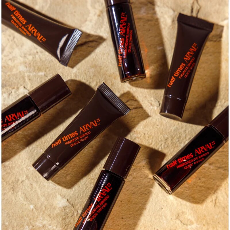 Arval Half Times Fast Tanning Bottle + Tube Set ulei protector pentru accelerarea bronzului