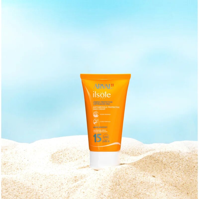 Arval IlSole Anti-wrinkle Protective Face Cream SPF 15 cremă protectoare antirid SPF 15 50 ml
