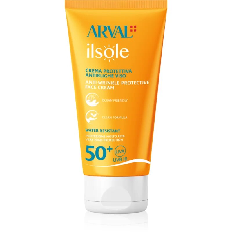 Arval IlSole Anti-wrinkle Protective Face Cream SPF 50+ cremă protectoare antirid SPF 50+ 50 ml