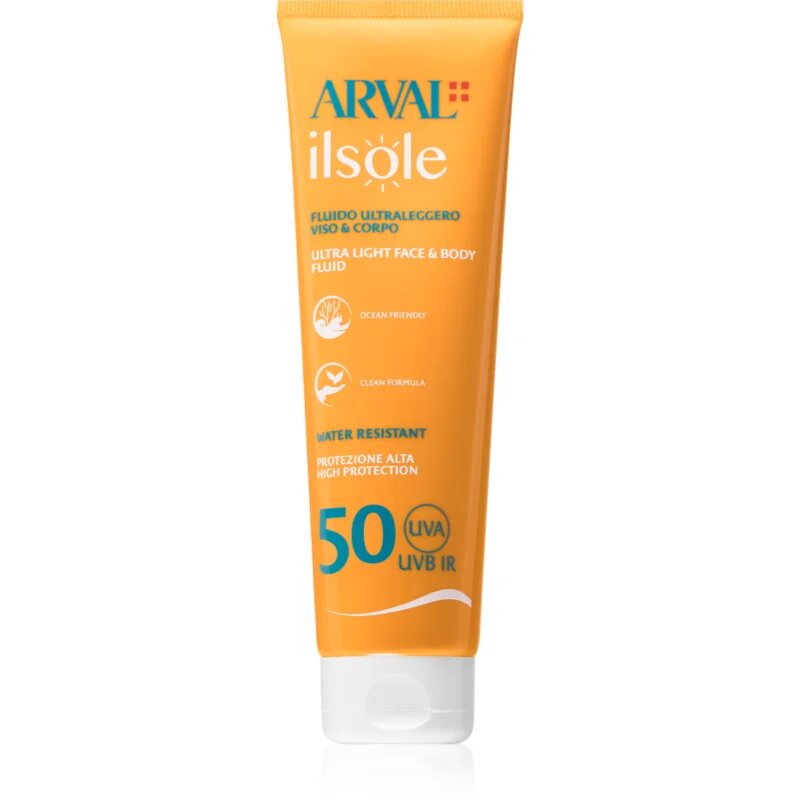 Arval IlSole Ultralight Face & Body Fluid fluid corp si fata SPF 50 150 ml