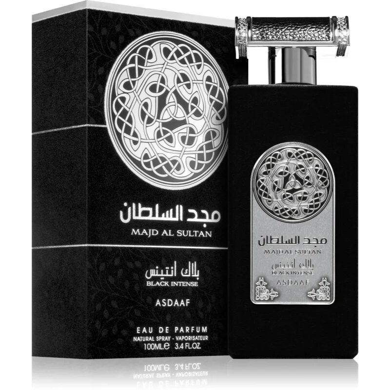 Asdaaf Majd Al Sultan Black Intense Eau de Parfum unisex 100 ml