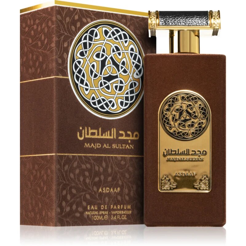 Asdaaf Majd Al Sultan Brown Eau de Parfum pentru bărbați 100 ml