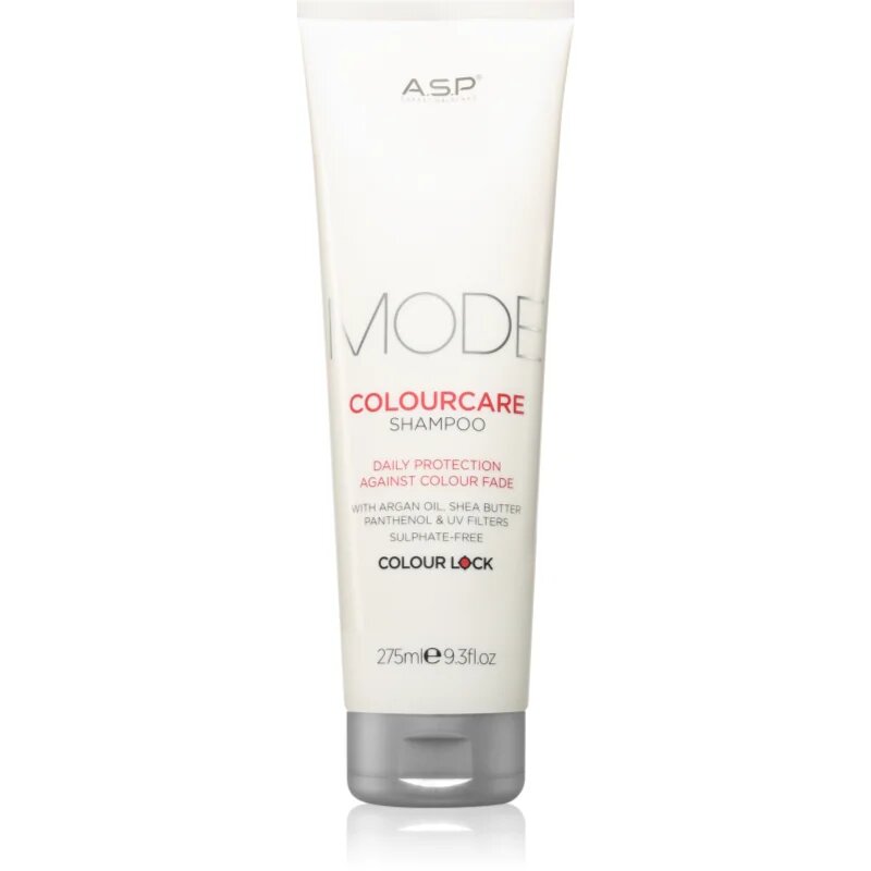 ASP MODE ColourCare Sampon pentru par vopsit decolorat și tratat chimic. 275 ml