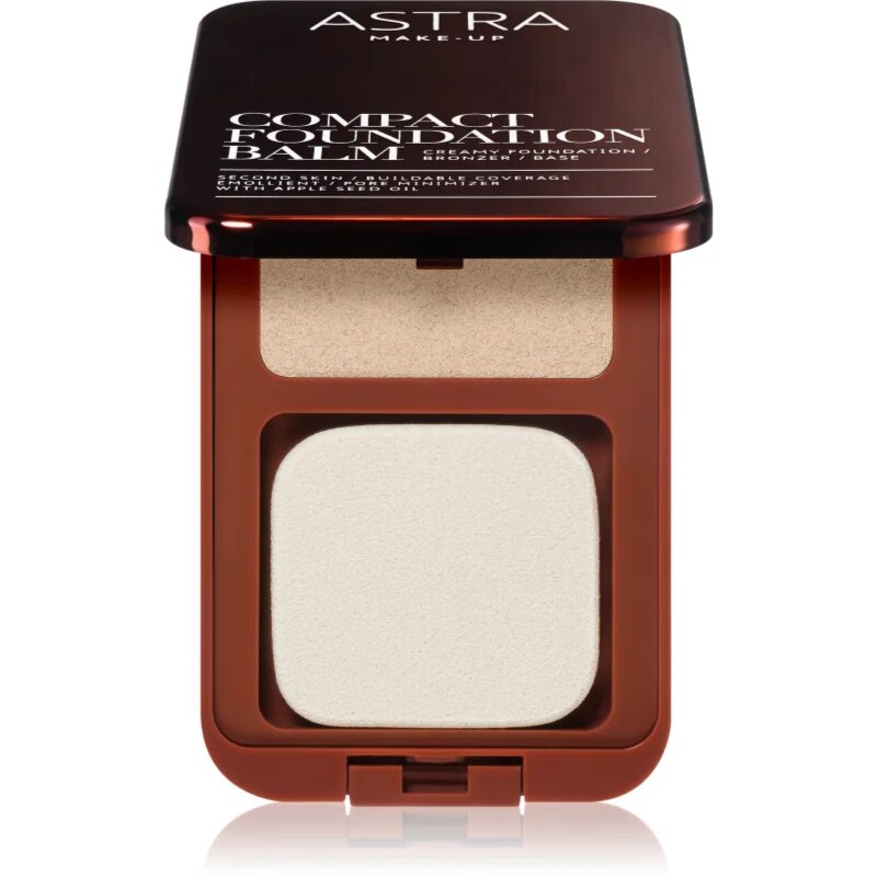 Astra Make-up Compact Foundation Balm crema compacta culoare 01 Fair 7.5 g