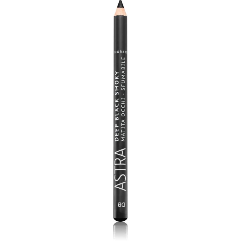 Astra Make-up Deep Black Smoky creion kohl pentru ochi pentru un machiaj fumuriu culoare Black 11 g