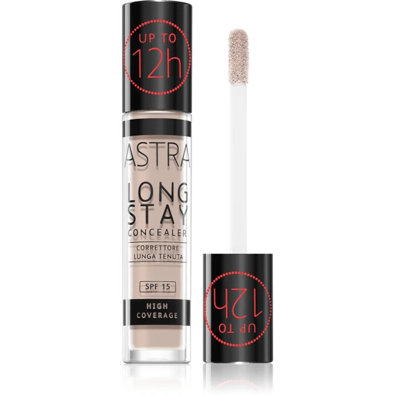 Astra Make-up Long Stay corector cu acoperire mare SPF 15 culoare 01W Butter 45 ml