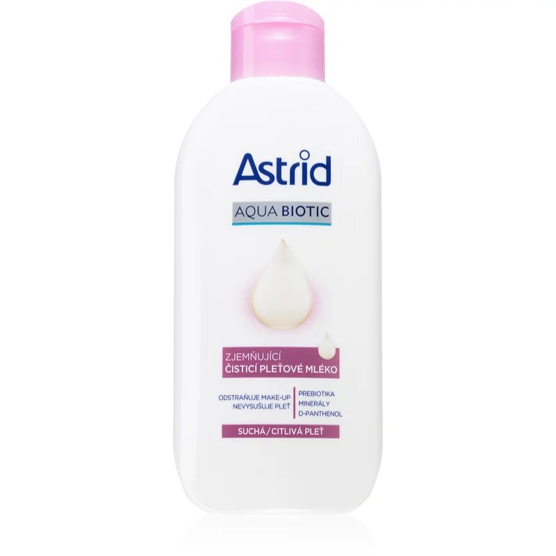 Astrid Aqua Biotic lapte demachiant calmant pentru piele uscata spre sensibila 200 ml