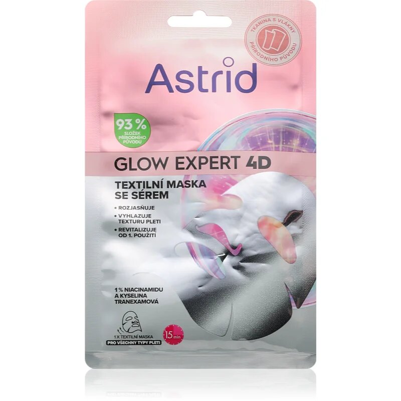 Glow Expert masca pentru celule pentru strălucirea și netezirea pielii 1 buc