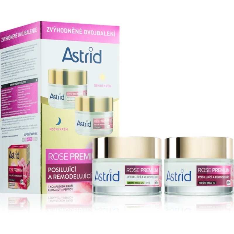 Rose Premium crema remodelatoare ziua și noaptea pentru femei Duopack Day + Night 2x50 ml