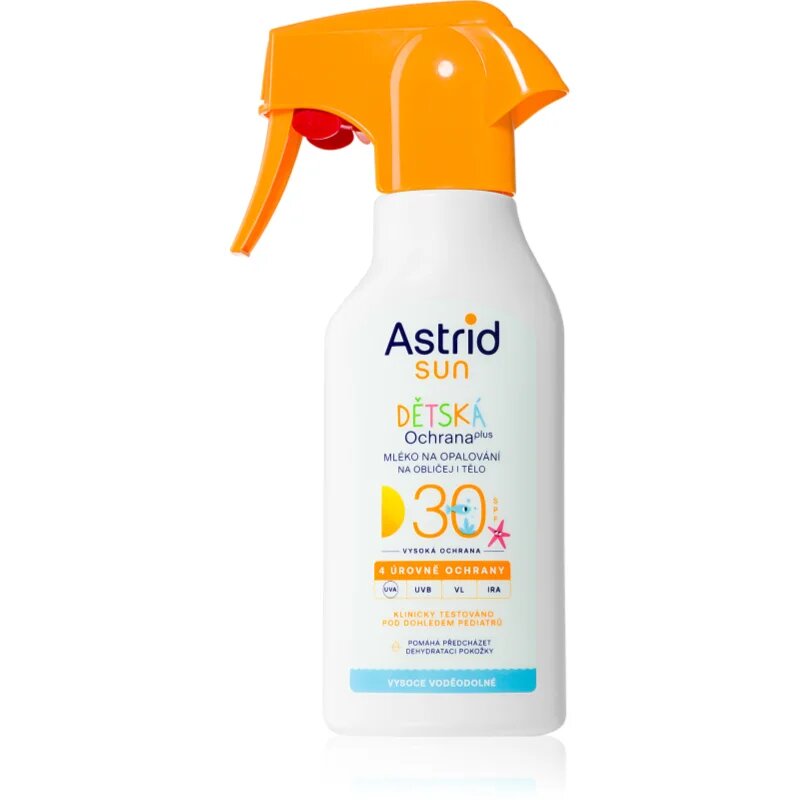 Sun lapte de soare pentru copii SPF 30 in spray 200 ml