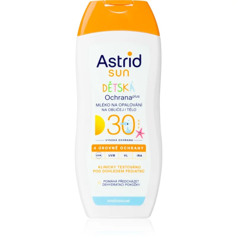 Sun lapte de soare pentru copii SPF 30 pentru față și corp 200 ml