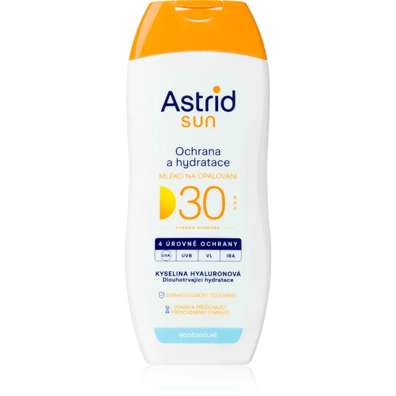 Astrid Sun lotiune pentru bronzat SPF 30 cu o protectie UV ridicata 200 ml