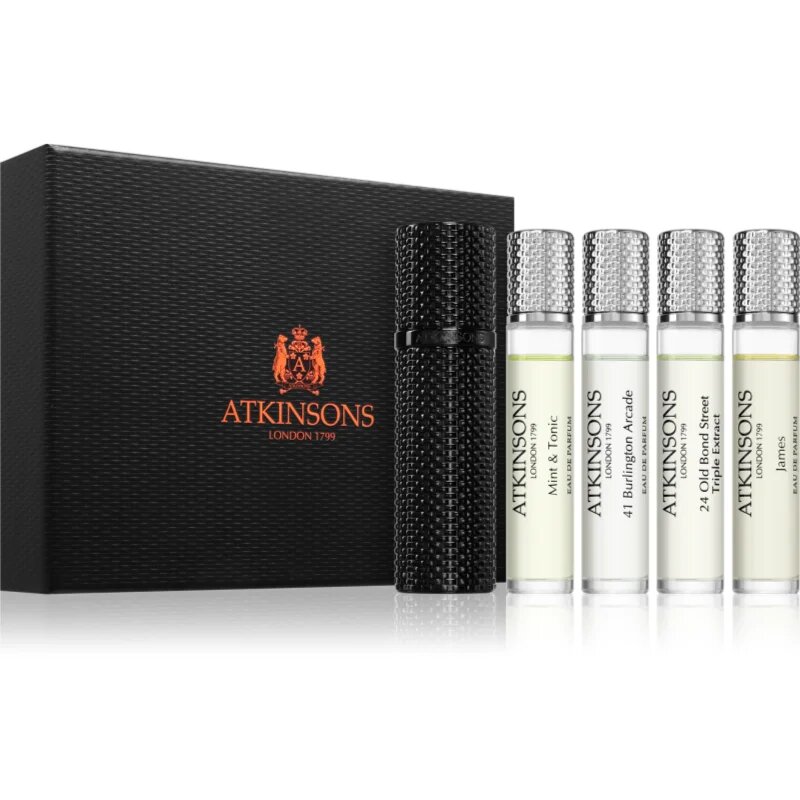 Atkinsons Black Intense Travel Set Seturi pentru voiaj unisex 1 buc