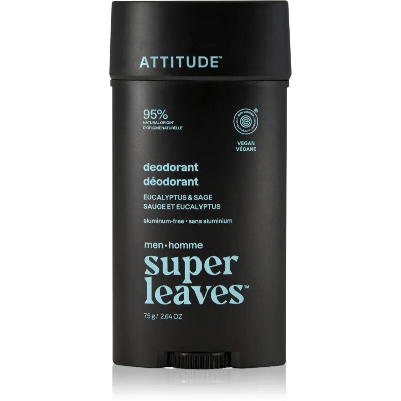 Super Leaves Men Deodorant deodorant pentru bărbați Eucalyptus & Sage 75 g