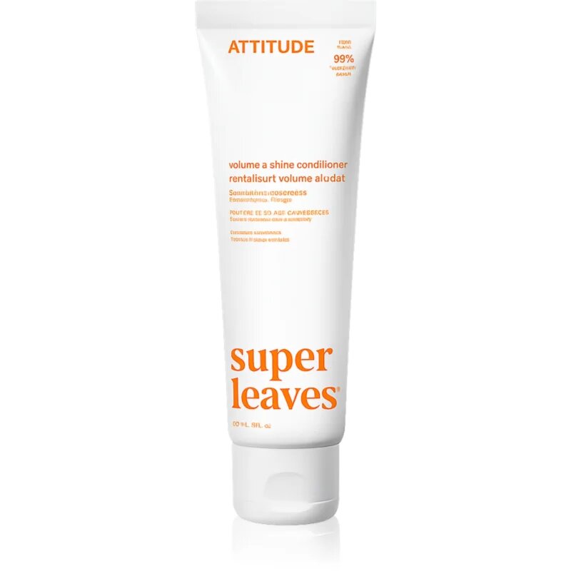 Attitude Super Leaves Shine and Volume Conditioner balsam pentru volum și strălucire 240 ml