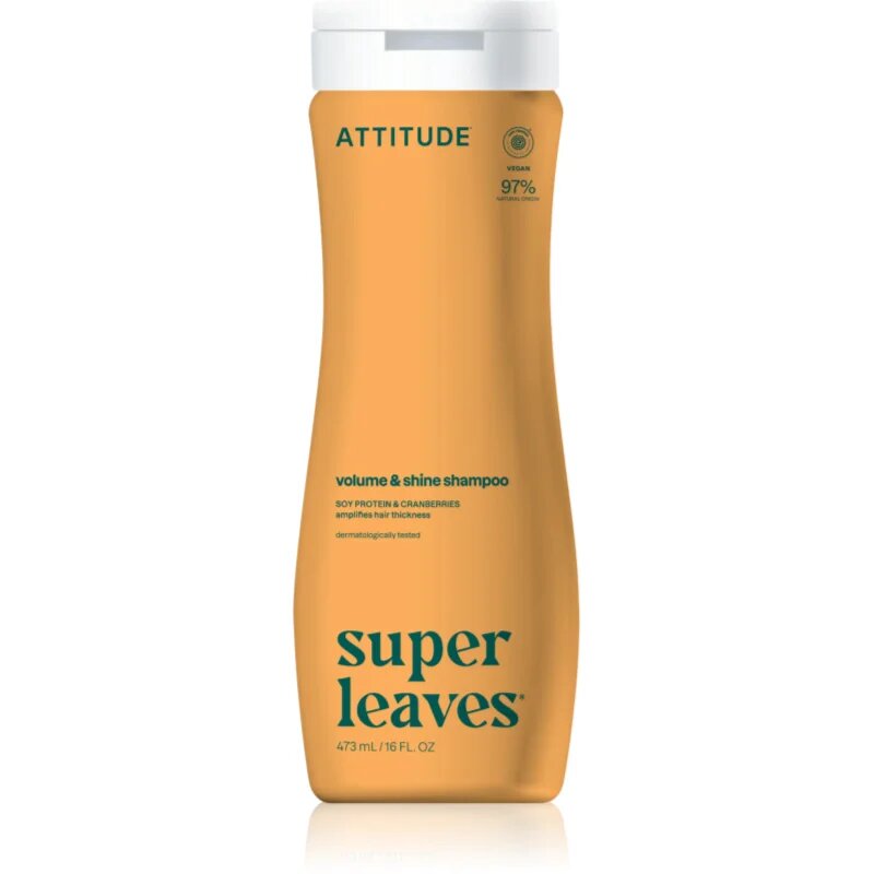 Attitude Super Leaves Volume & Shine șampon pentru volum și strălucire 473 ml