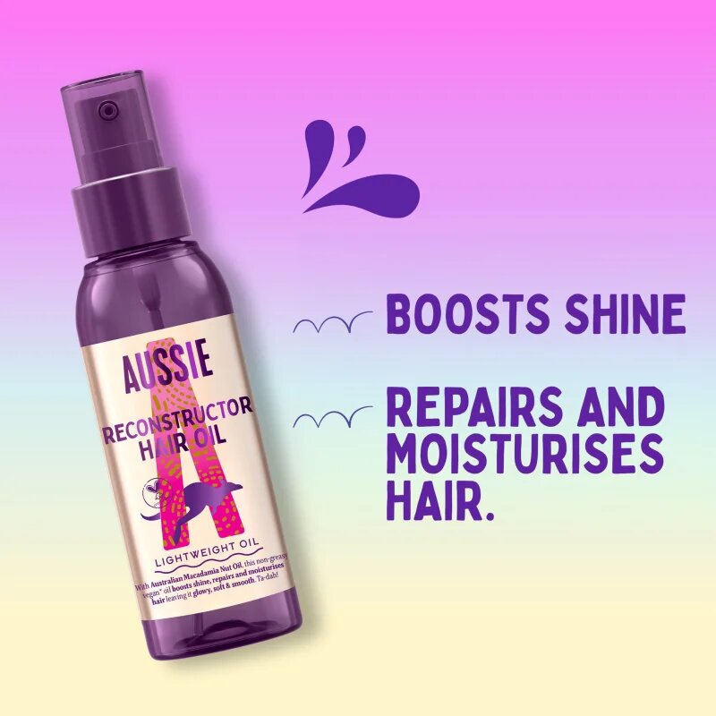Aussie Reconstructor Hair Oil ulei hidratant pentru păr 100 ml