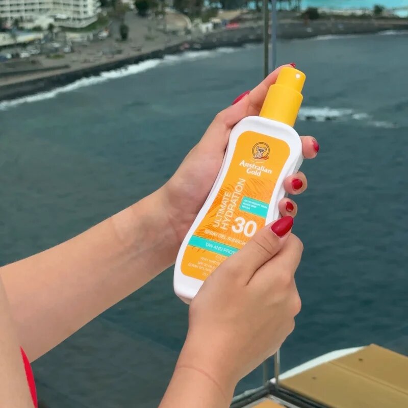 Australian Gold Spray Gel Sunscreen spray protector SPF 30 237 ml