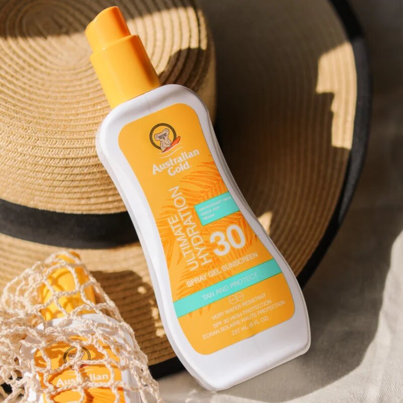 Australian Gold Spray Gel Sunscreen spray protector SPF 30 237 ml