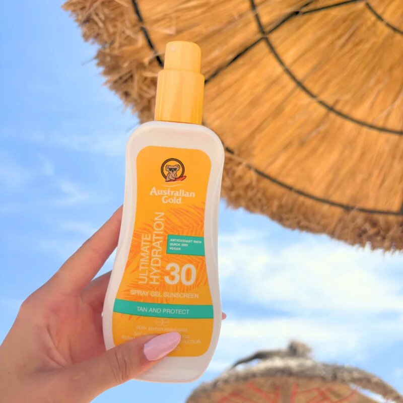 Australian Gold Spray Gel Sunscreen spray protector SPF 30 237 ml