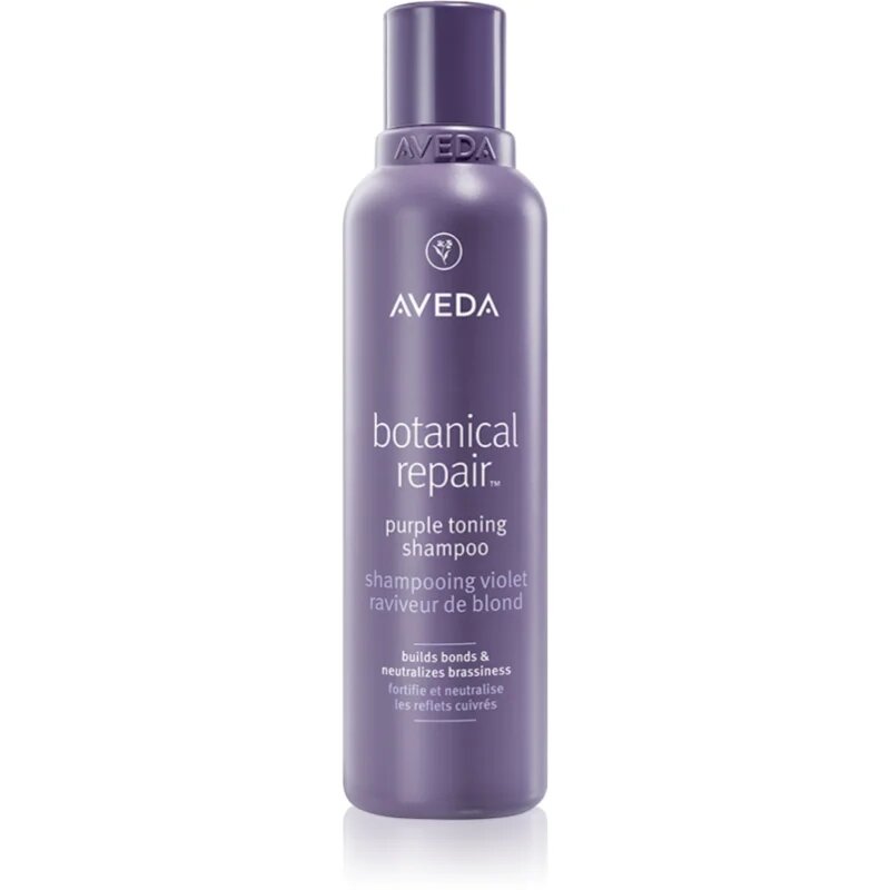 Aveda Botanical Repair™ Purple Toning Shampoo sampon tonifiant cu violete pentru par deteriorat 200 ml