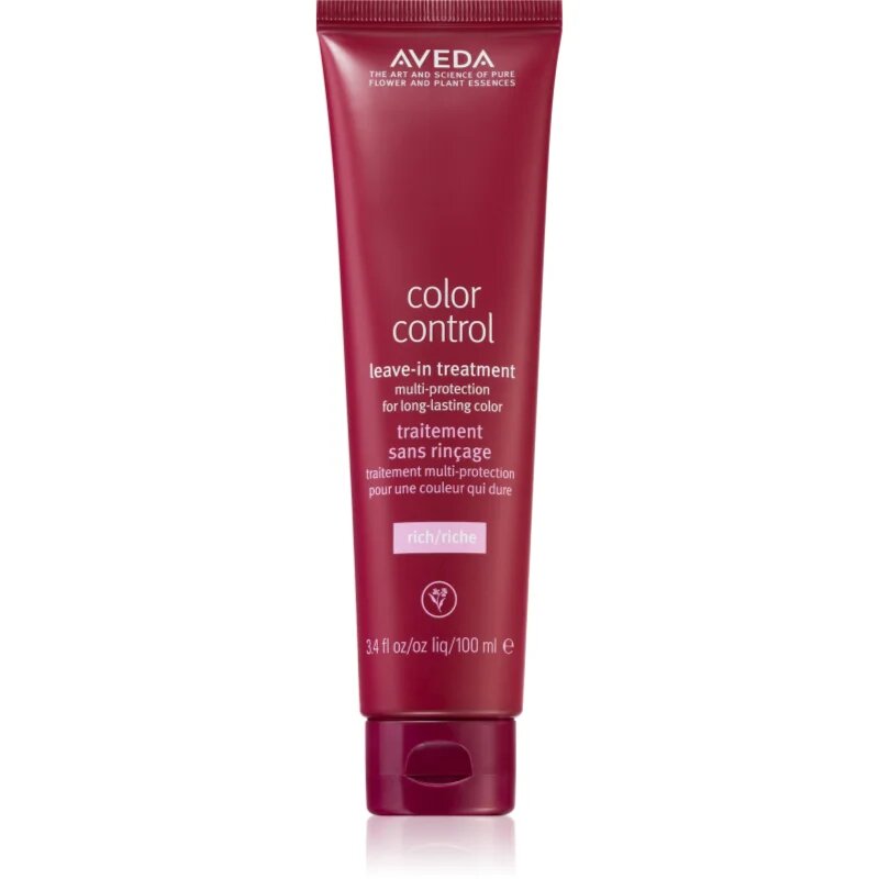Aveda Color Control Leave-in Treatment Rich tratament fără clătire pentru luciul și protecția culorii părului 100 ml