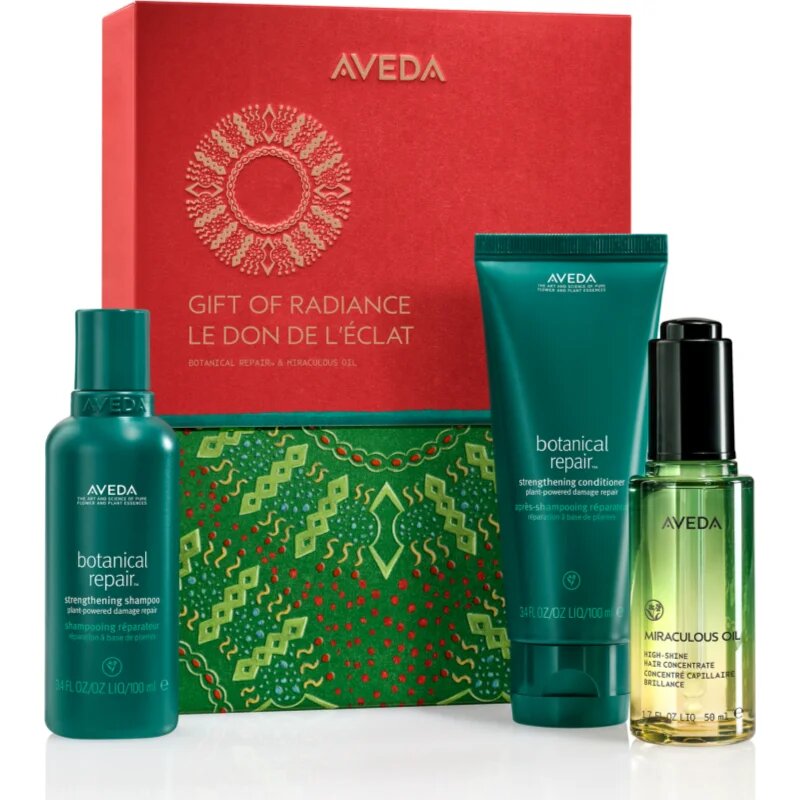 Aveda Holiday Gift of Radiance Botanical Repair™ and Miraculous Oil set cadou pentru păr