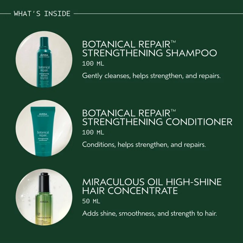 Aveda Holiday Gift of Radiance Botanical Repair™ and Miraculous Oil set cadou pentru păr
