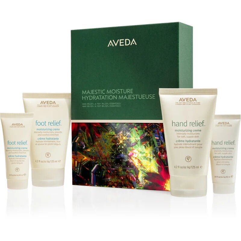 Aveda Holiday Majestic Moisture Hand Relief™ & Foot Relief™ set cadou de Crăciun pentru maini si picioare