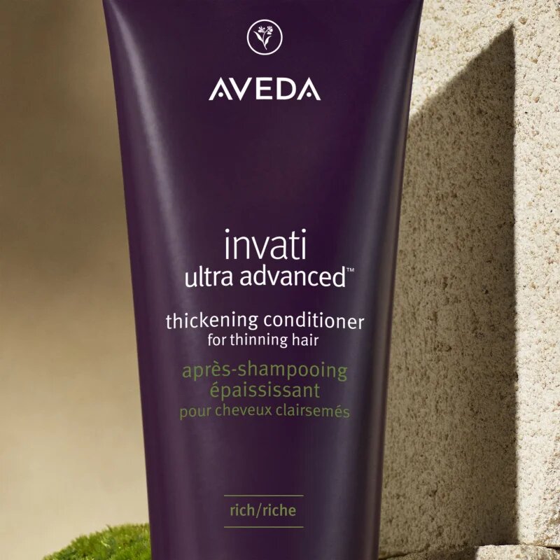 Aveda Invati Ultra Advanced™ Thickening Conditioner Rich balsam intensiv pentru par fin si subtiat 40 ml