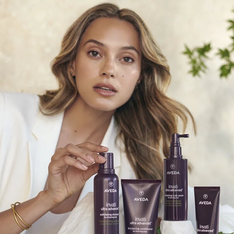 Aveda Invati Ultra Advanced™ Thickening Conditioner Rich balsam intensiv pentru par fin si subtiat 40 ml