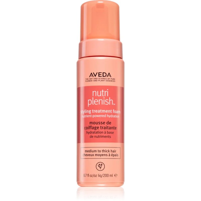 Aveda Nutriplenish™ Styling Treatment Foam spumă de styling pentru hidratare si stralucire 200 ml