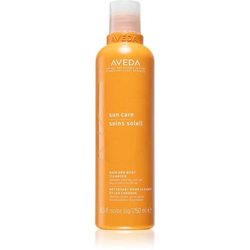 Aveda Sun Care Hair and Body Cleanser gel de dus si sampon 2in1 pentru parul deteriorat de efectele solare clor si sare 250 ml