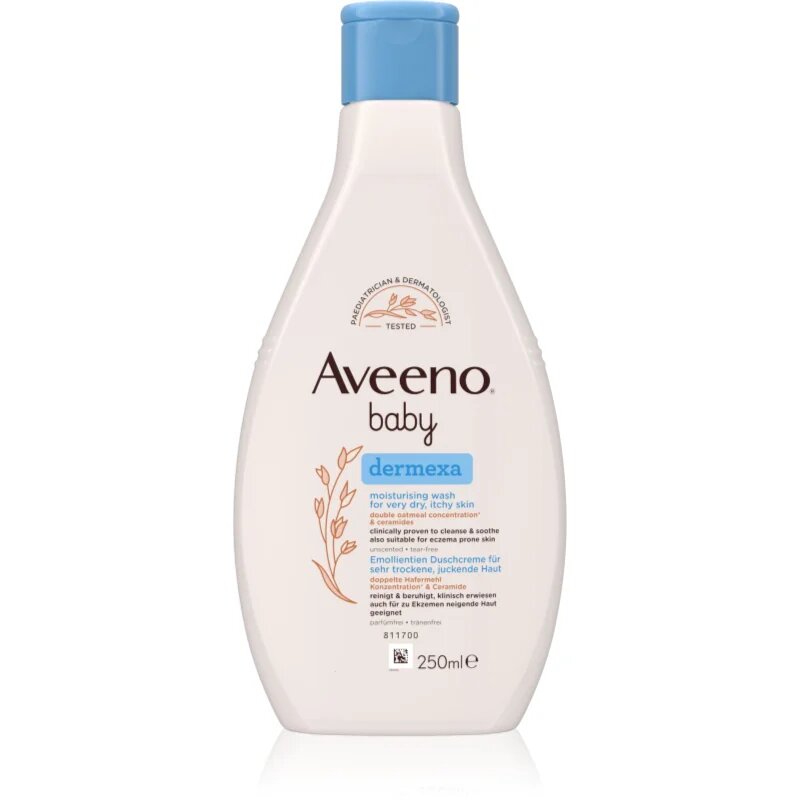 Aveeno Baby Dermexa gel de curatare hidratant 250 ml