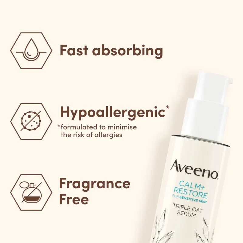 Aveeno Calm + Restore ser facial 30 ml