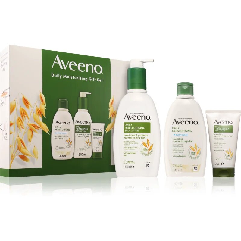 Aveeno Daily Moisturising Gift Set set cadou pentru corp