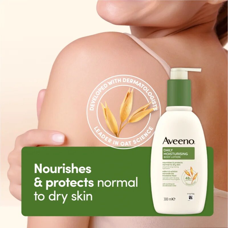 Aveeno Daily Moisturising Lotion lotiune de corp hranitoare 300 ml