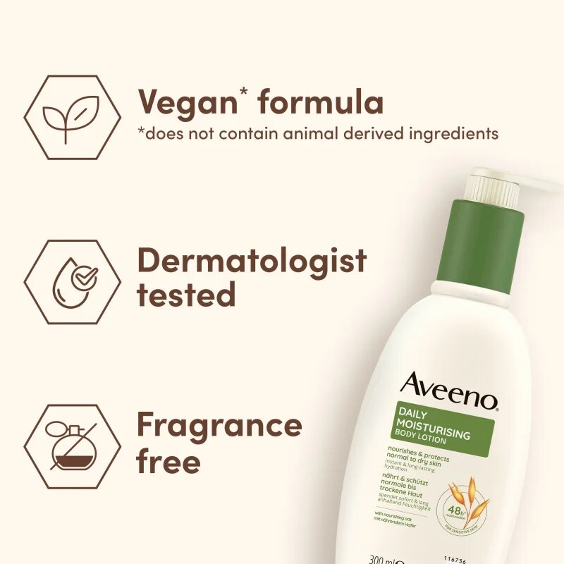 Aveeno Daily Moisturising Lotion lotiune de corp hranitoare 300 ml