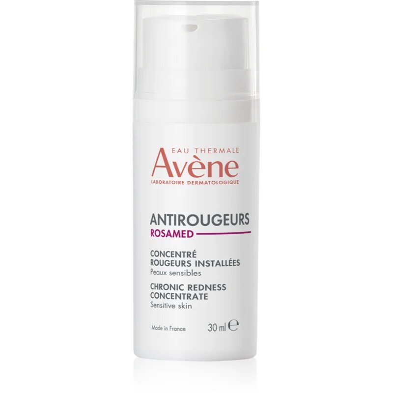 Avène Antirougeurs Rosamed Chronic Redness Concentrate crema imptriva rosetii si a vizibilitatii venelor pentru piele sensibilă 30 ml