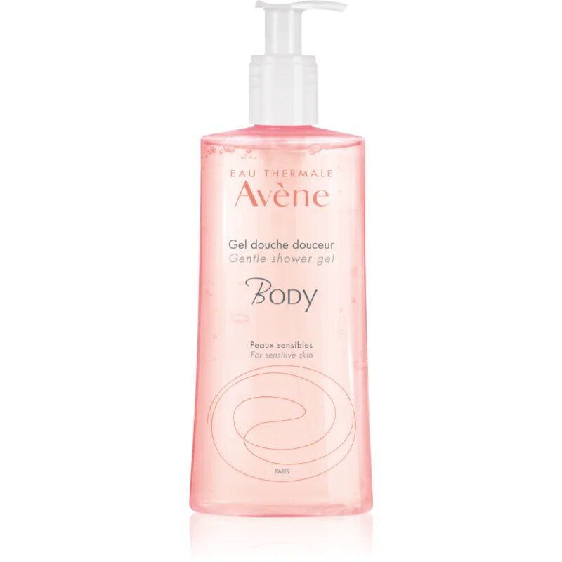 Avène Body gel de duș mătăsos pentru piele sensibila 500 ml