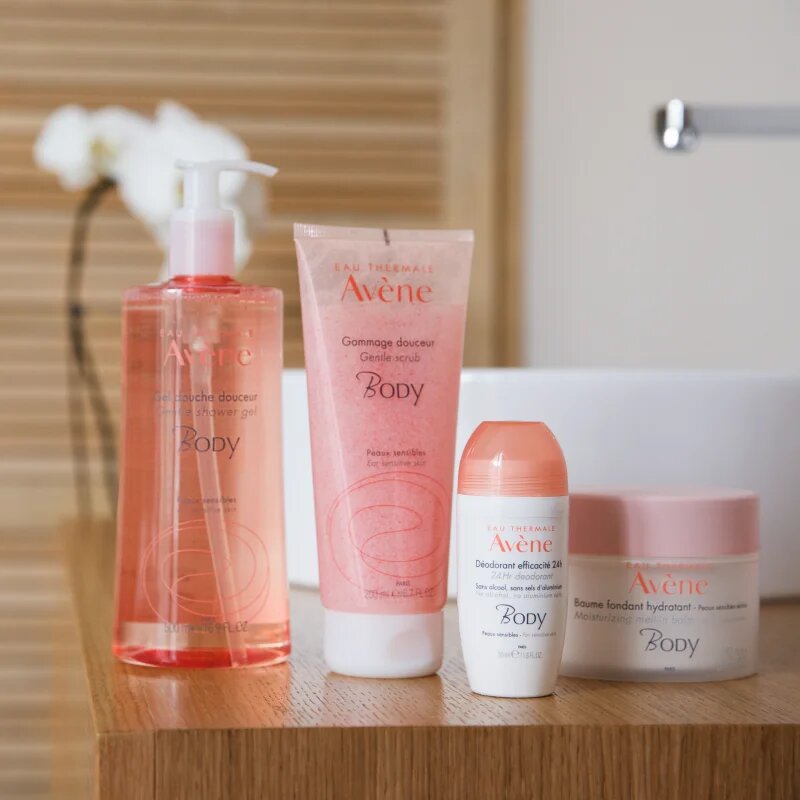 Avène Body gel de duș mătăsos pentru piele sensibila 500 ml