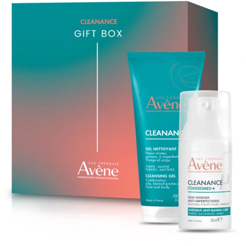 Avène Cleanance Gift Box set cadou pentru tenul gras predispus la acnee