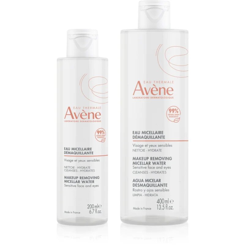 Avène Eau Micellare Duo ambalaj economic perfecta pentru curatare