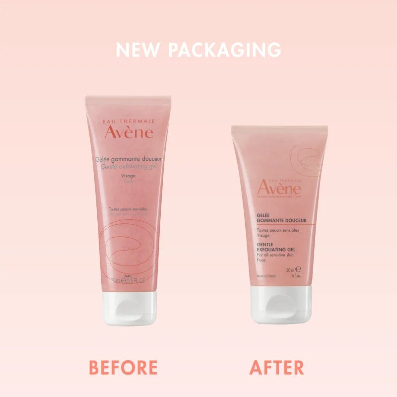 Avène Skin Care Gentle Exfoliating Gel peeling gel fin 50 ml