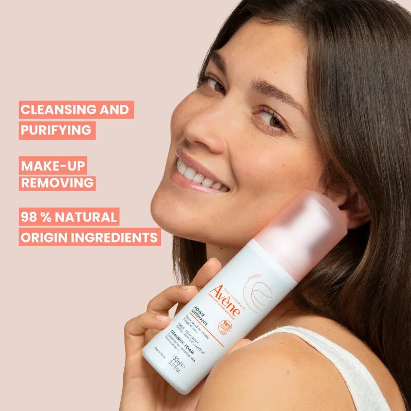 Avène Skin Care spuma de curatat pentru piele normală și mixtă 150 ml