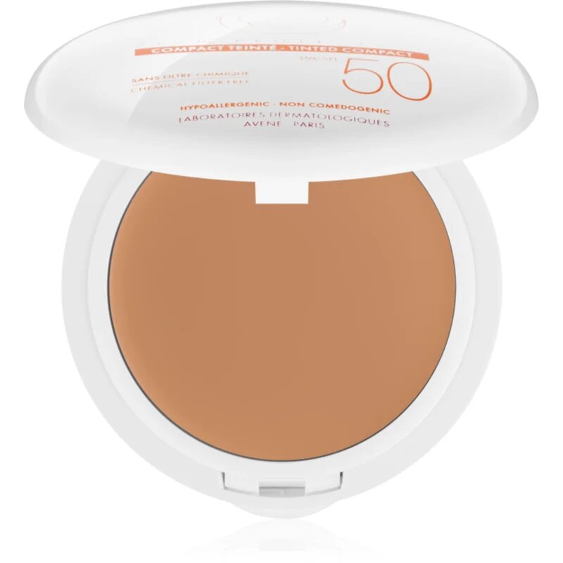 Avène Sun Mineral Tinted Compact make-up compact SPF 50 culoare Doré - Honey 10 g