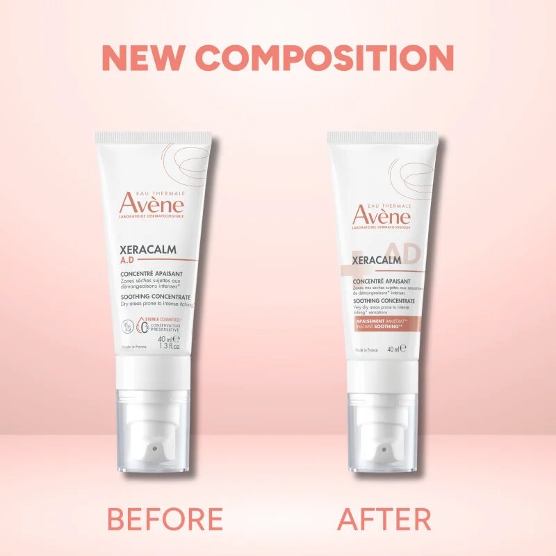 Avène XeraCalm A.D. Soothing Concentrate îngrijire calmantă impotriva iritatiilor si mancarimilor 40 ml