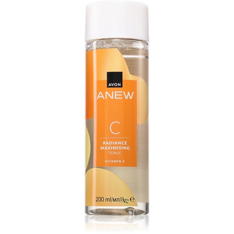 Avon Anew C Radiance Maximising solutie tonica cu efect de iluminare cu vitamina C 200 ml
