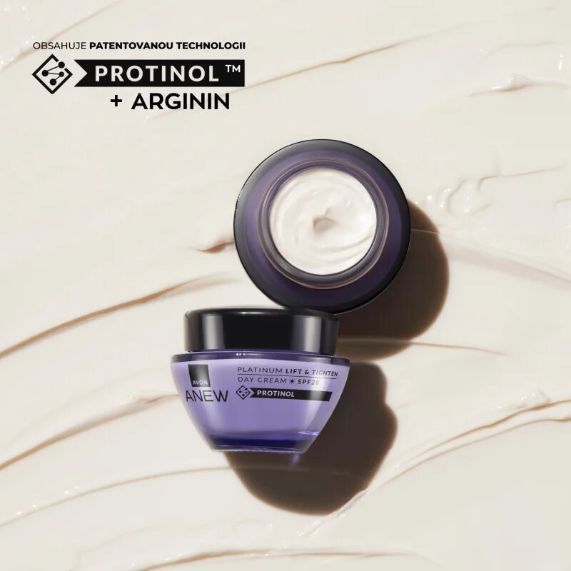 Avon Anew Platinum crema de zi cu efect lifting SPF 20 50 ml