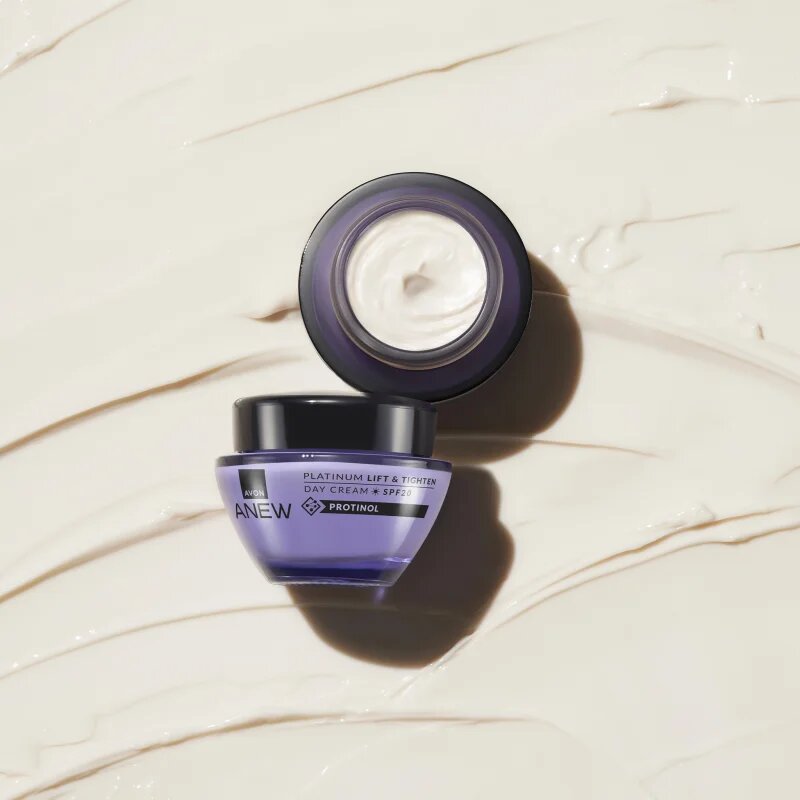 Avon Anew Platinum crema de zi cu efect lifting SPF 20 50 ml